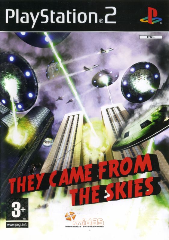 They Came From The Skies box art for Playstation 2